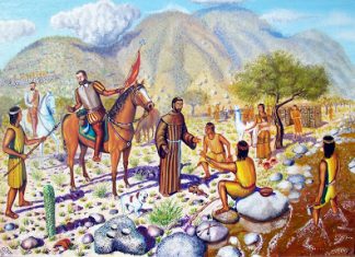 Los Padres Franciscanos en la Rioja