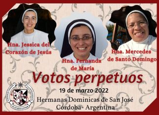 Buenas Noticias de las Hermanas Dominicas