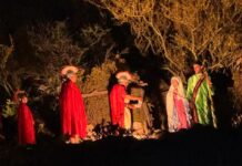 En Campanas volvió a realizarse el Pesebre Viviente