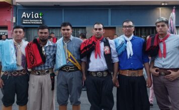 Gauchos de Chumbicha peregrinan por San Nicolás