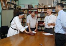 La hermana Patricia María Hoshida asumió como Canciller de la Diócesis: “conservaré íntegro el depósito de la fe”