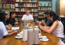 El obispo Dante Braida se reunió con la Mesa de Trabajo en VIH para promover la prevención y el acompañamiento