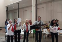 El coro que animó el Encuentro de Catequistas