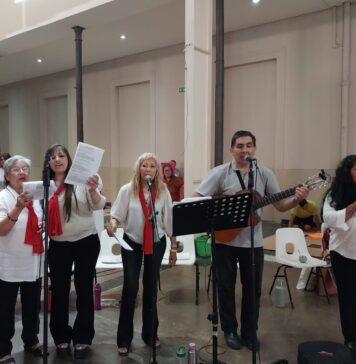 El coro que animó el Encuentro de Catequistas