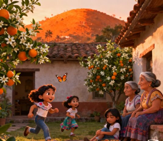 Los 4 mártires en un libro para niños y niñas