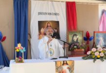 Celebración de la Divina Misericordia en Chañar