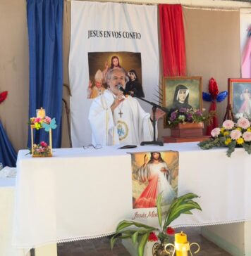 Celebración de la Divina Misericordia en Chañar