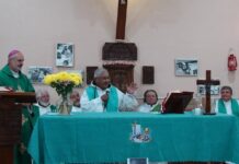 Con gratitud y esperanza Milagro despidió al P. Rubén y recibió al P. Gustavo