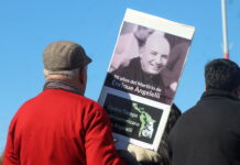 El sentido recuerdo en la Ruta 38 que revivió la memoria de Angelelli
